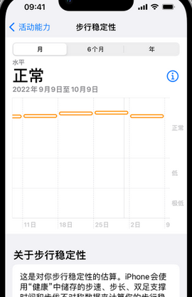 四方台iPhone手机维修如何在iPhone开启'步行稳定性通知'