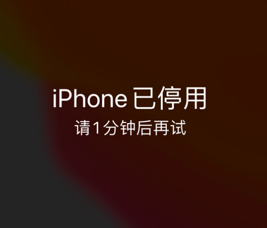 四方台苹果手机维修分享:iPhone 显示“不可用”或“已停用”怎么办？还能保留数据吗？ 